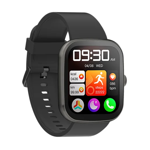IMIKI Frame 2 Lite BT calling Smart Watch-Black
