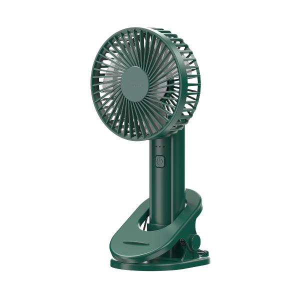 Vyvylabs D02 Handheld Foldable Clip Fan Dark Green
