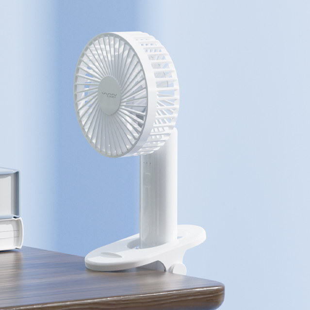Vyvylabs D02 Desktop Clip Fan 2000mAh Rechargeable