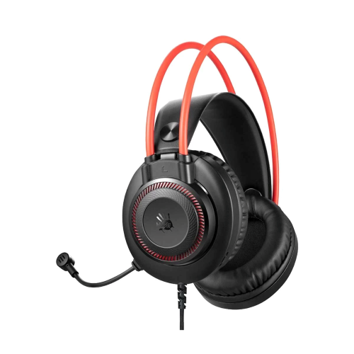 A4TECH Bloody G200S USB Gaming Headphone Black And Red Image 1