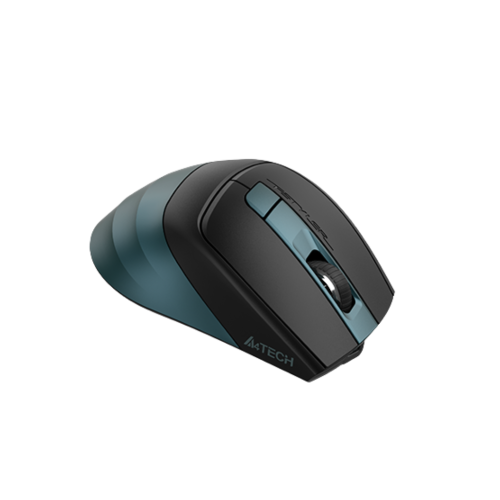 A4TECH FB35C Fstyler Dual Mode Rechargeable Wireless Mouse-Midnight Green Image 1