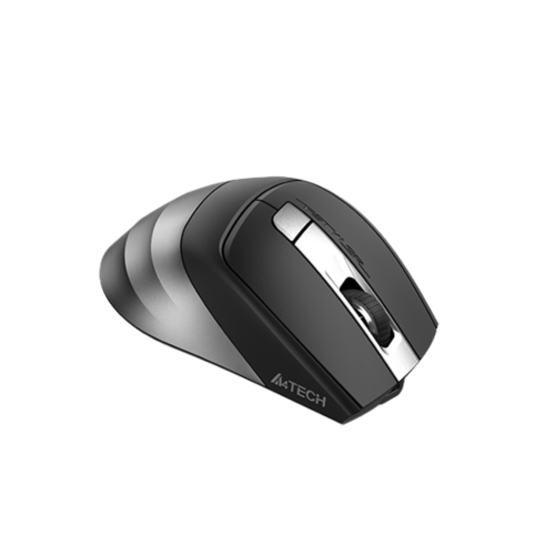 A4TECH FB35C Fstyler Dual Mode Rechargeable Wireless Mouse-Smoky Grey Image 1