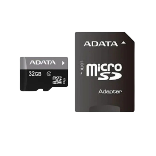 ADATA 32GB Micro SD Class-10 (SDHC-UHS-I) Memory Card With Adapter Image 1