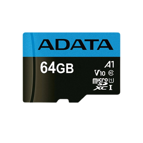 Adata 64GB Micro SD Class-10 SDXC-UHX-I Memory Card With Adapter Image 3
