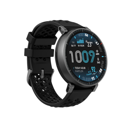 Amazfit Active Max 1.5 inch AMOLED 5 ATM GPS Smartwatch-Black Image 1