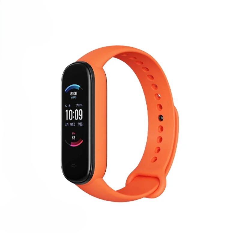 Amazfit Band 5 Smart Fitness Tracker-Orange Image 1