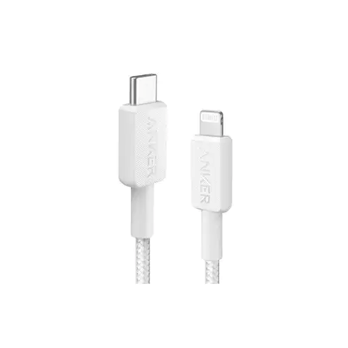 Anker 322 Type-C to Braided Lightning Cable 3ft Image 1