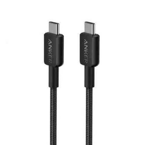 Anker 322 Type-C to Type-C Cable 3ft-Black Image 1