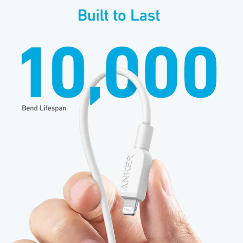 Anker Type-C to Lightning Cable 60W TPE- White Image 2