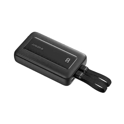 Anker Zolo 10000mAh 35W Power Bank With Built-in Dual Type-C Cable Image 1