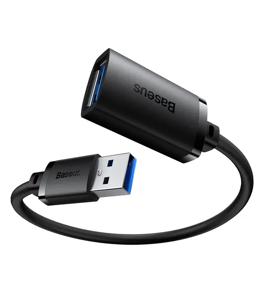 Baseus Extension Cable USB3.0 USB Male to Female 5Gbps Transmission PVC Cord Image 2
