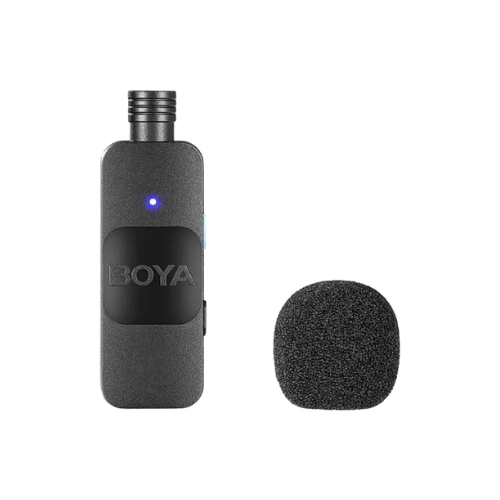 BOYA BY-V1 Ultracompact 2.4GHz Wireless Microphone for IOS Device Image 1