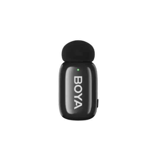 BOYA Mini-12 Wireless Microphone for Android and IOS-Black Image 1