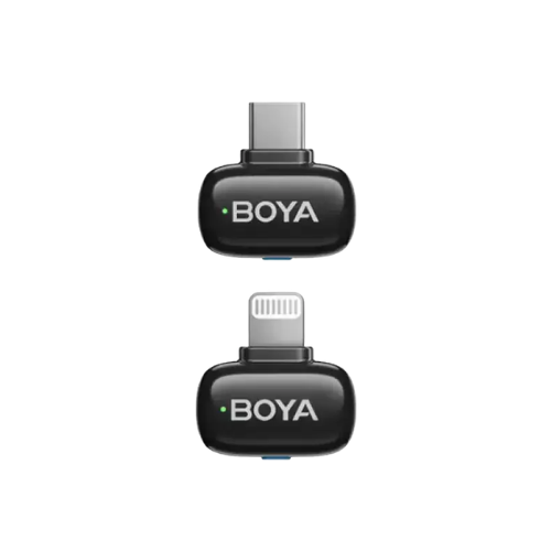BOYA Mini-12 Wireless Microphone for Android and IOS-Black Image 2