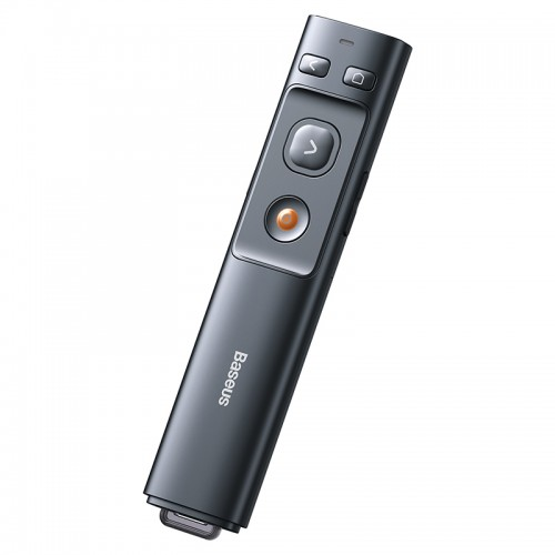 Baseus ACFYB-B0G Wireless Presenter Orange Dot Remote controller (Red Laser) Image 1