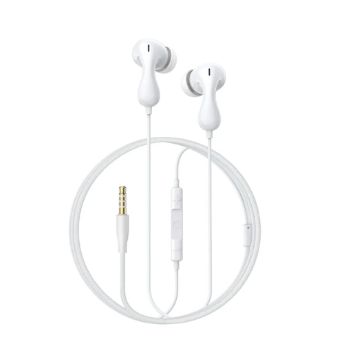 Baseus Encok HZ20 In-Ear Wired Earphones- White Image 1