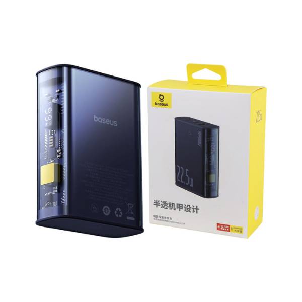 Baseus Explorer Series 20000mAh 22.5W Digital Display Power Bank-Black Image 2