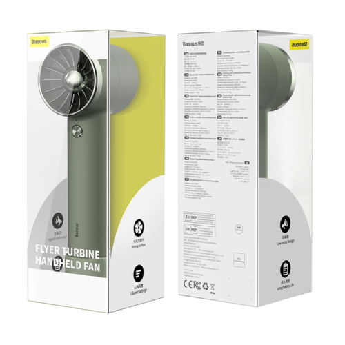 Baseus Flyer Turbine 4000 mAh Type-C Handheld Fan Image 4