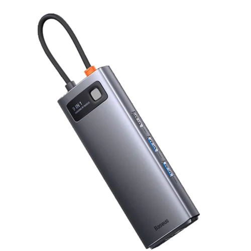 Baseus Metal Gleam Series 9-in-1 Multifunctional Type-C HUB Image 1