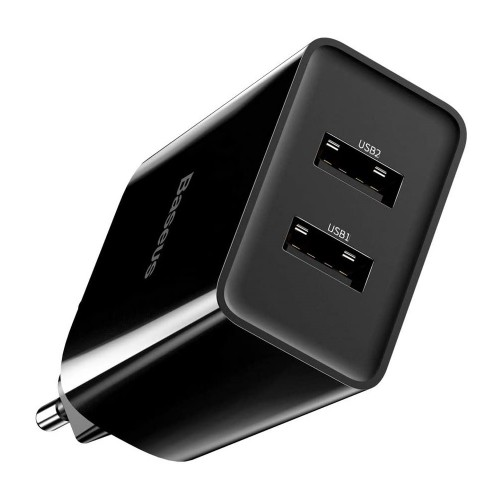 Baseus Speed Mini 10.5W Dual USB Ports Charger Image 1