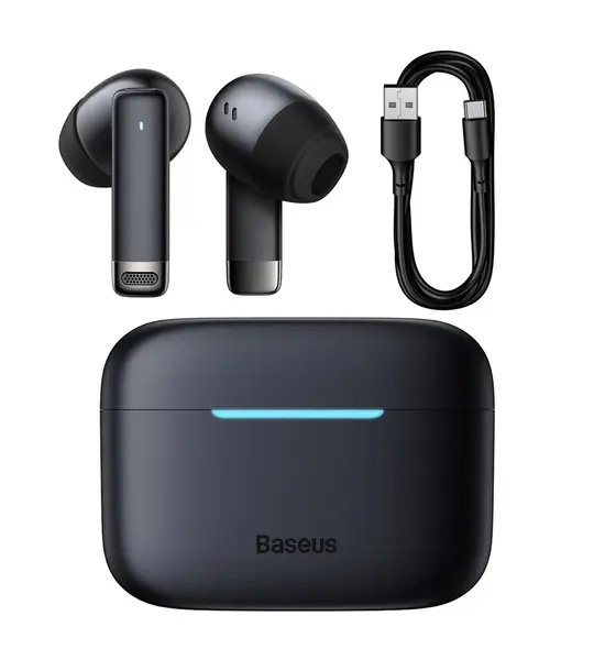 Baseus Bowie E9 True Wireless Earbud- Black Image 2