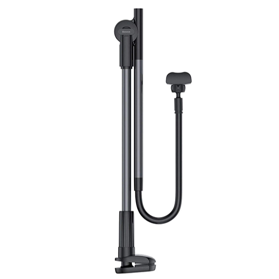 Baseus 360° Rotating Flexible Long Arm Lazy Phone Holder-Black
