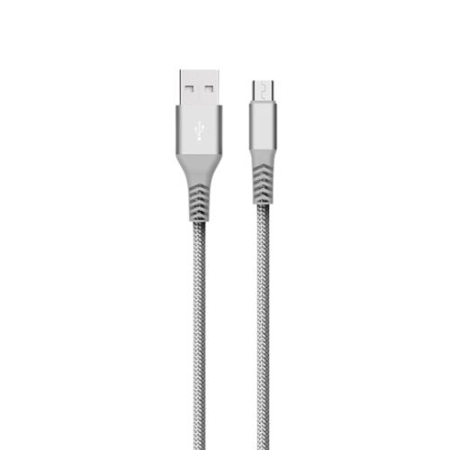 Baykron Cable USB To Micro USB 1.2 M- Grey Image 0