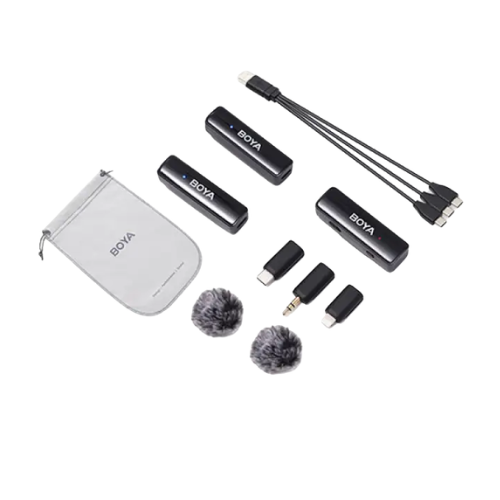 Boya BOYALINK A2 All-in-one Design Wireless Microphone System Image 2
