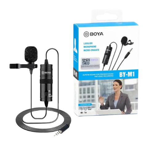 Boya BY-M1 Omni Directional Lavalier Microphone Image 2