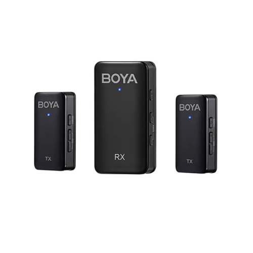 Boya BY-WMic5-M2 Ultracompact 2.4GHz Dual-Channel Wireless Microphone System-Black Image 2