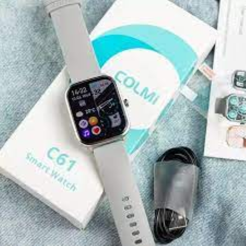 COLMI C61 Smart Watch-Silver Image 2