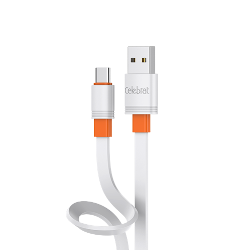 Yison Celebrat CB-33 A-C 1 Meter USB-A to USB Type-C Cable-White Image 2