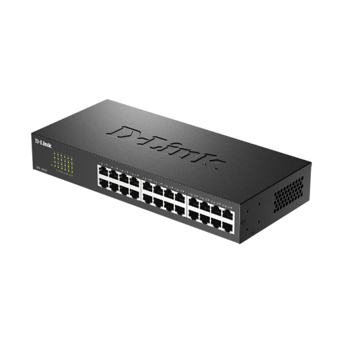 D-Link 24-Port 10 or 100Mbps Fast Ethernet Unmanaged Switch Image 2