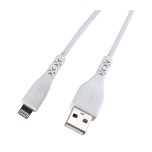 Energizer USB to Lightning Cable 1.2M Fast Charging-White Image 1