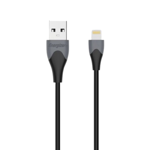 Energizer C61LIGBK4 Two-tone Lightning Cable 1.2M-Black