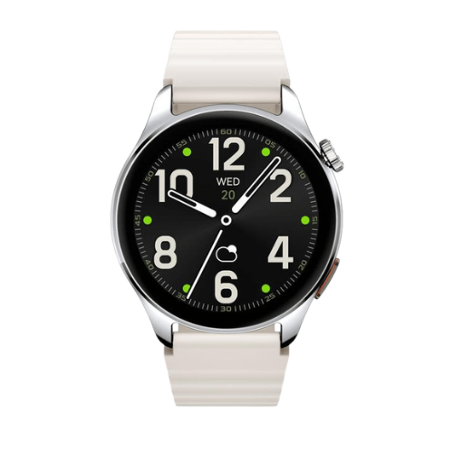 HAYLOU Watch 4S Smartwatch-Silver Image 1