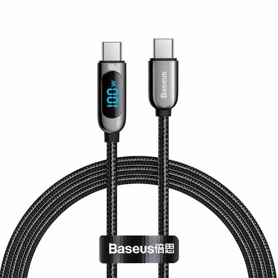 Baseus 100W Type-C Fast Charging Cable 1 Meter Image 2