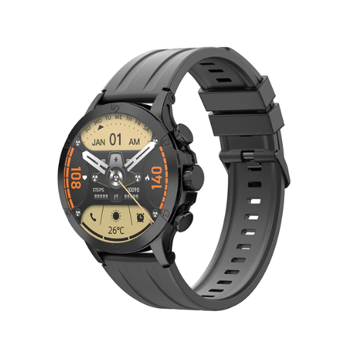 IMIKI Xplorer Pro Smart Watch with GPS-Black Image 1