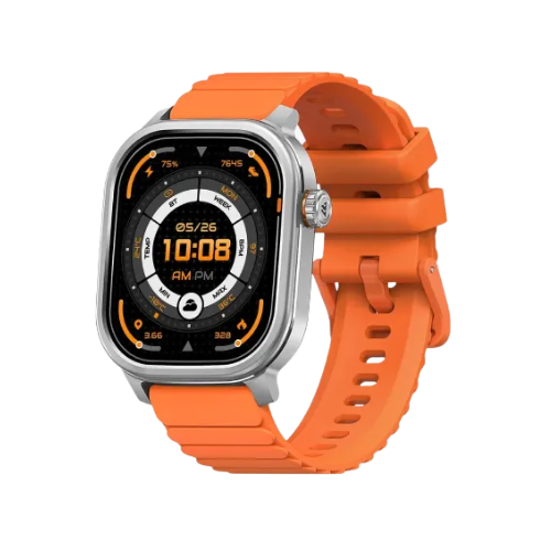 KOSPET Pulse BT Calling Smart Watch-Silver Image 1