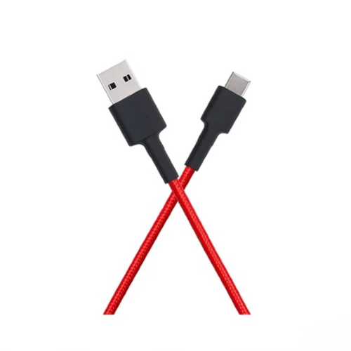 Mi Braided USB To Type-C Cable 100cm-Red Image 2