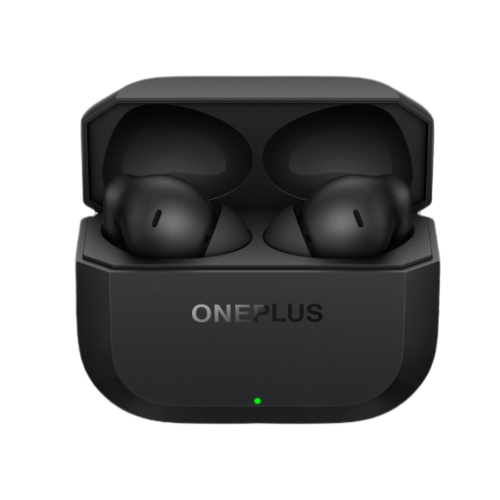 OnePlus Nord Buds 3R 2-Mic Call Noise Cancellation Bluetooth Earbuds-Ash Black Image 1