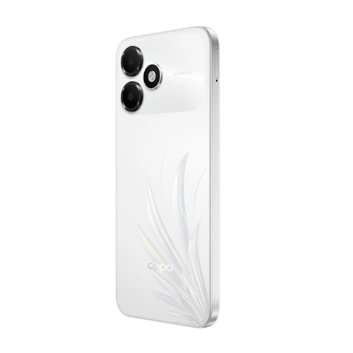 Oppo A6c Smartphone 4GB RAM 64GB Storage-Feather White Image 1