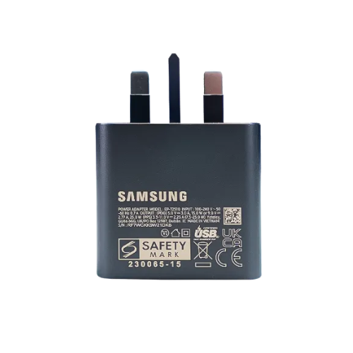 Samsung 25W PD Super Fast travel Adapter 3 pin (New Pack)-Black Image 2