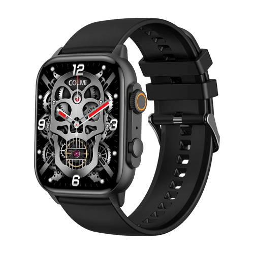 COLMI C81 Bluetooth Calling Smart Watch-Black Image 1