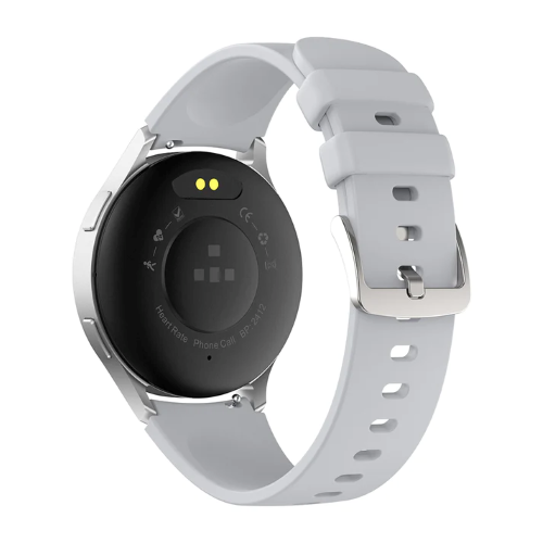 COLMI i28 Ultra Silicon Strap Smart Watch-Silver Image 1