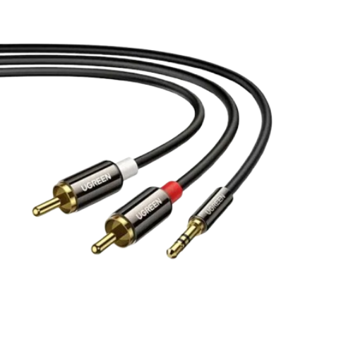 UGREEN AV116 (10590) 3.5mm to 2x RCA Cable - 3M