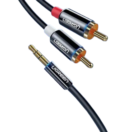 UGREEN AV116 (10591) 3.5mm to 2x RCA Cable - 5M Image 2