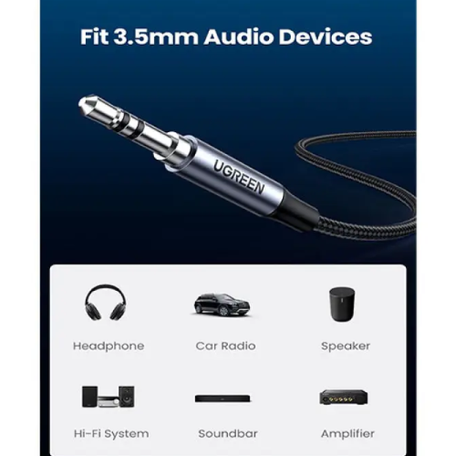 UGREEN CM450 (20192) USB-C to 3.5mm Audio Cable - 1M Image 1
