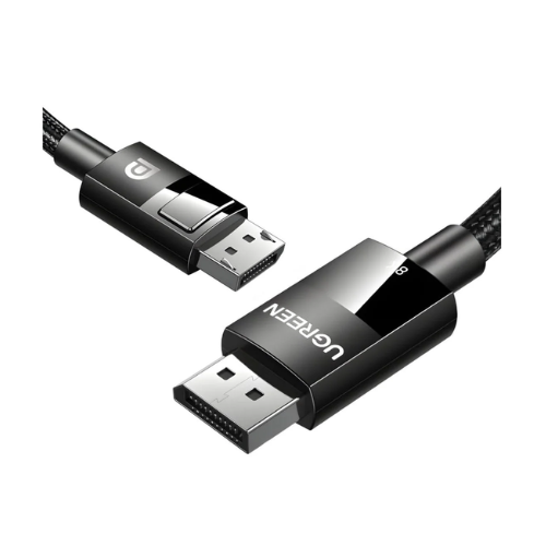 UGREEN DP114 (80393) DP 1.4 Male to Male Plastic Case Braided Cable 3M Image 2