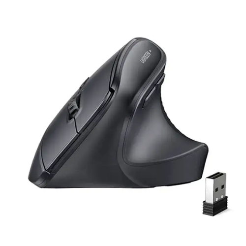 UGREEN M571 (55916) Wireless Vertical Mouse - Black Image 1